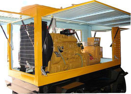 石楼移动电站(移动柴油发电机组) 石楼移动电站(移动柴油发电机组)